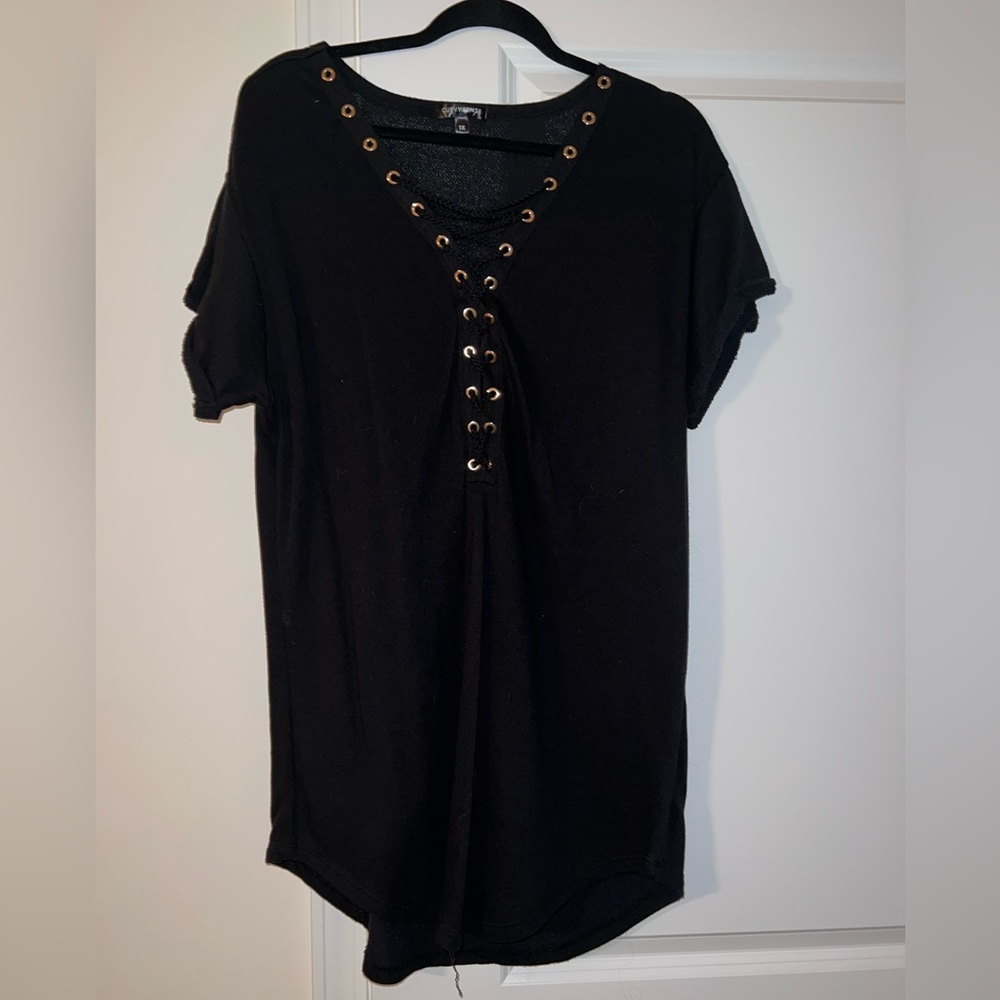 Curvy Sense Tee Shirt Dress